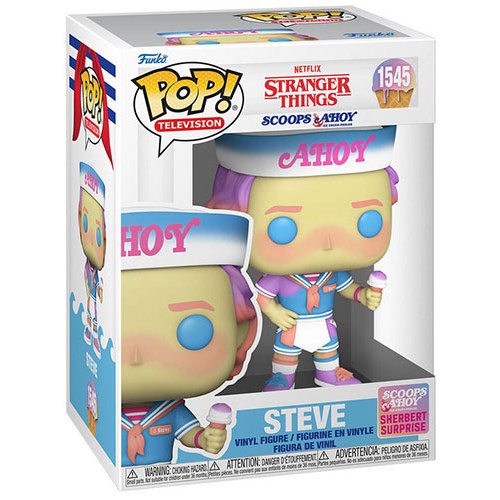 Funko POP Stranger Things Steve (Scoops Ahoy) 1545 DS Modellismo Funko POP Stranger Things Steve (Scoops Ahoy) 1545