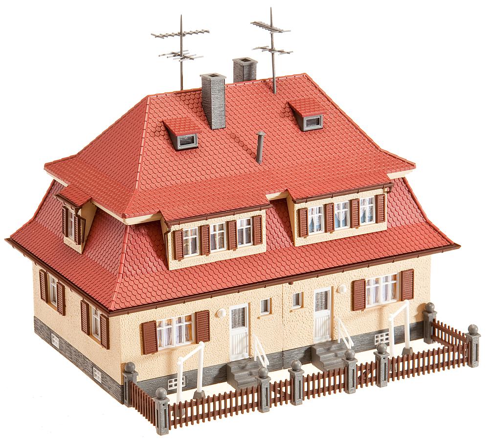 Casa bifamiliare Scala H0 DS Modellismo Casa bifamiliare scala H0 Faller