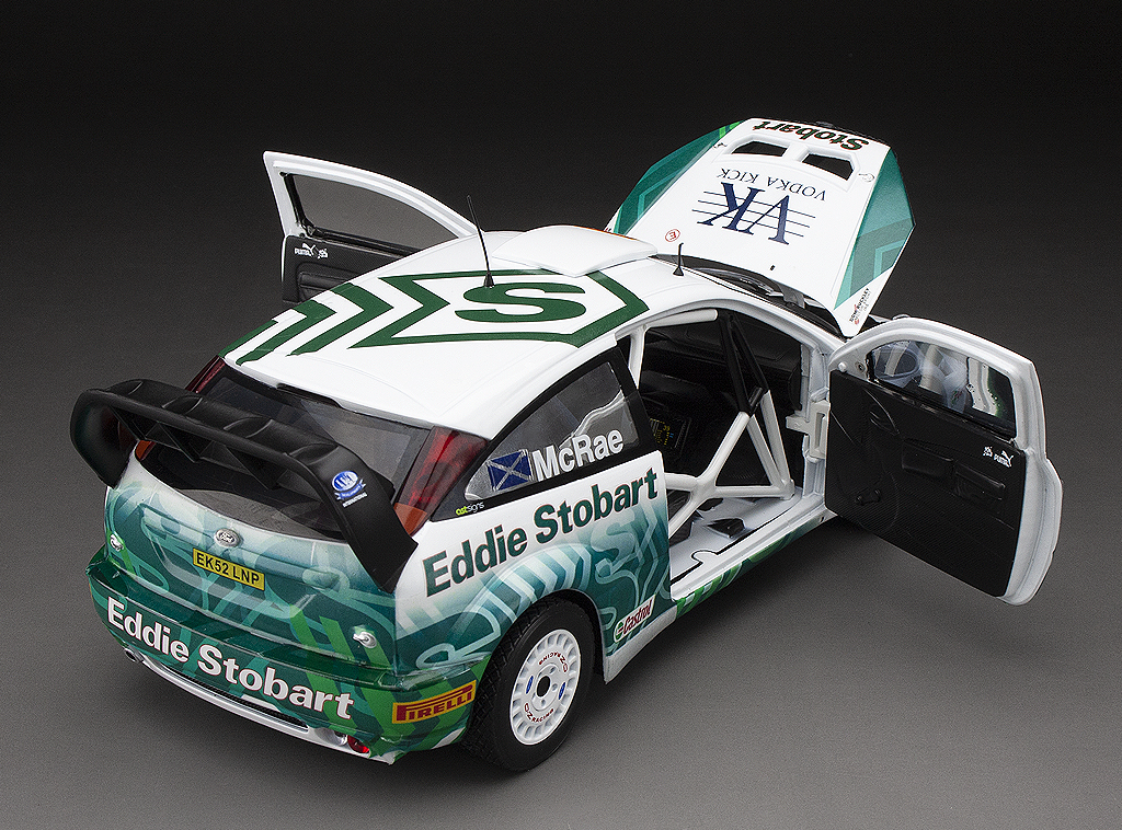 Ford Focus RS WRC '03 - Limited Edition 1999 pcs DS Modellismo Ford Focus RS WRC '03 Limited scala 1:18