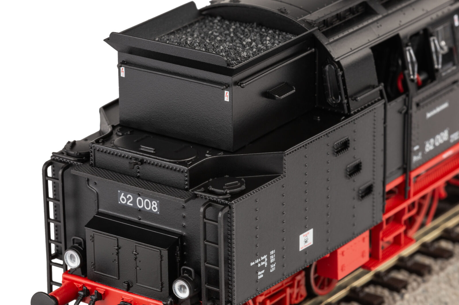 Locomotiva a Vapore / Sound BR 62 DR Epoca III Scala H0 DS Modellismo Locomotiva a Vapore / Sound BR 62 scala H0 - vista 4