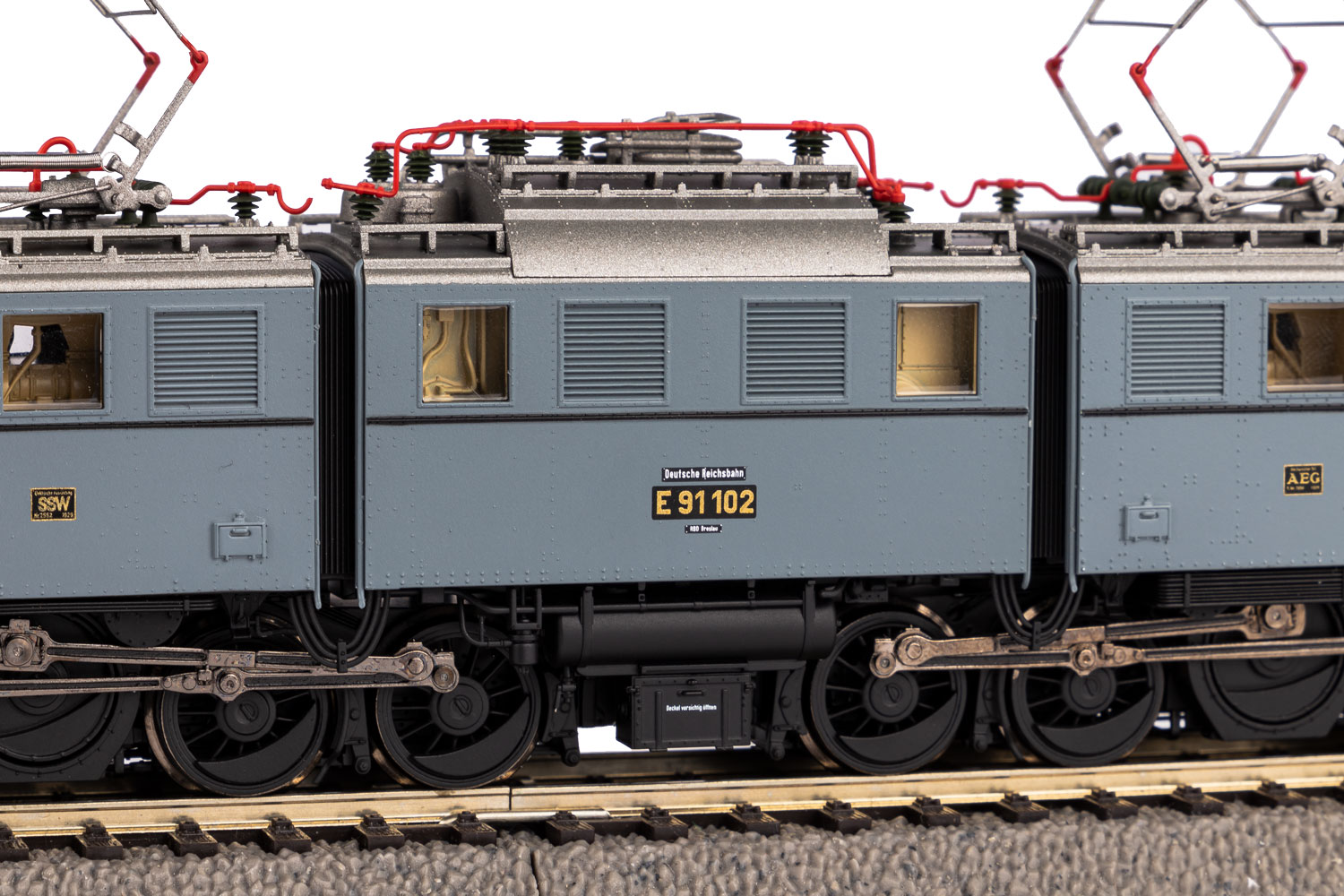 Locomotiva elettrica / Sound BR E 91 DRG Epoca II Scala H0 DS Modellismo Locomotiva elettrica / Sound BR scala H0