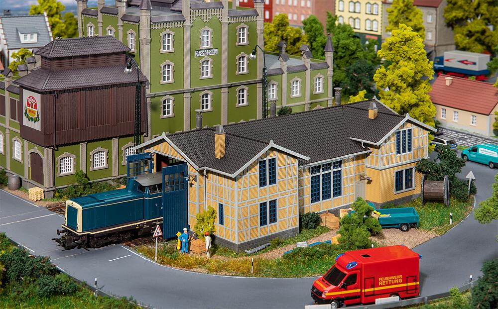 Deposito locomotive, 1 stallo Scala H0 DS Modellismo Deposito locomotive, 1 stallo scala H0