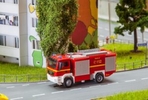 MAN TGS TLF Vigili del fuoco scala H0 Faller
