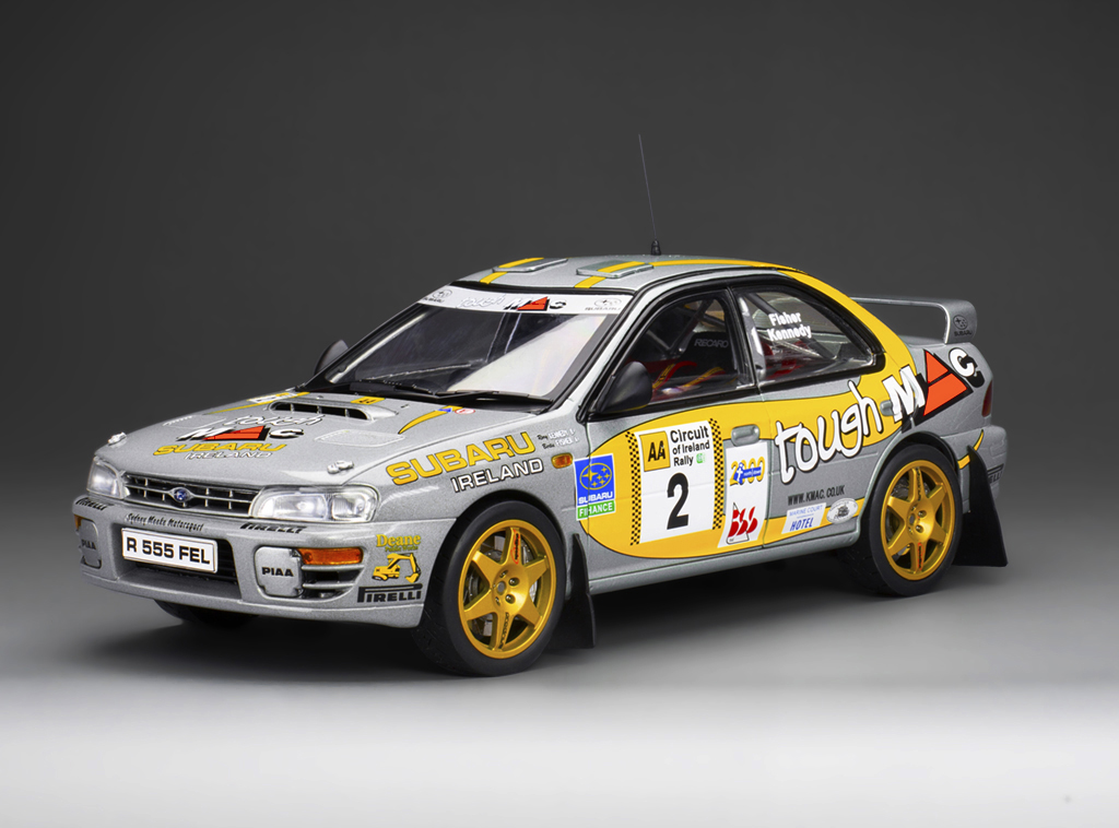 Subaru Impreza 555 - #2 DS Modellismo Subaru Impreza 555 #2 scala 1:18 Sun Star