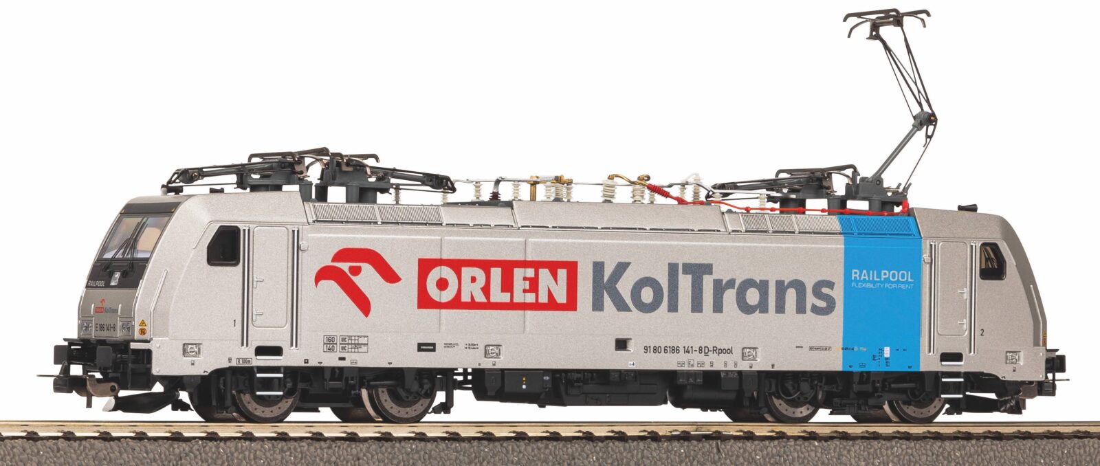 Locomotiva Elettrica EU43 Orlen Epoca VI Scala H0 DS Modellismo Locomotiva Elettrica EU43 Orlen scala H0