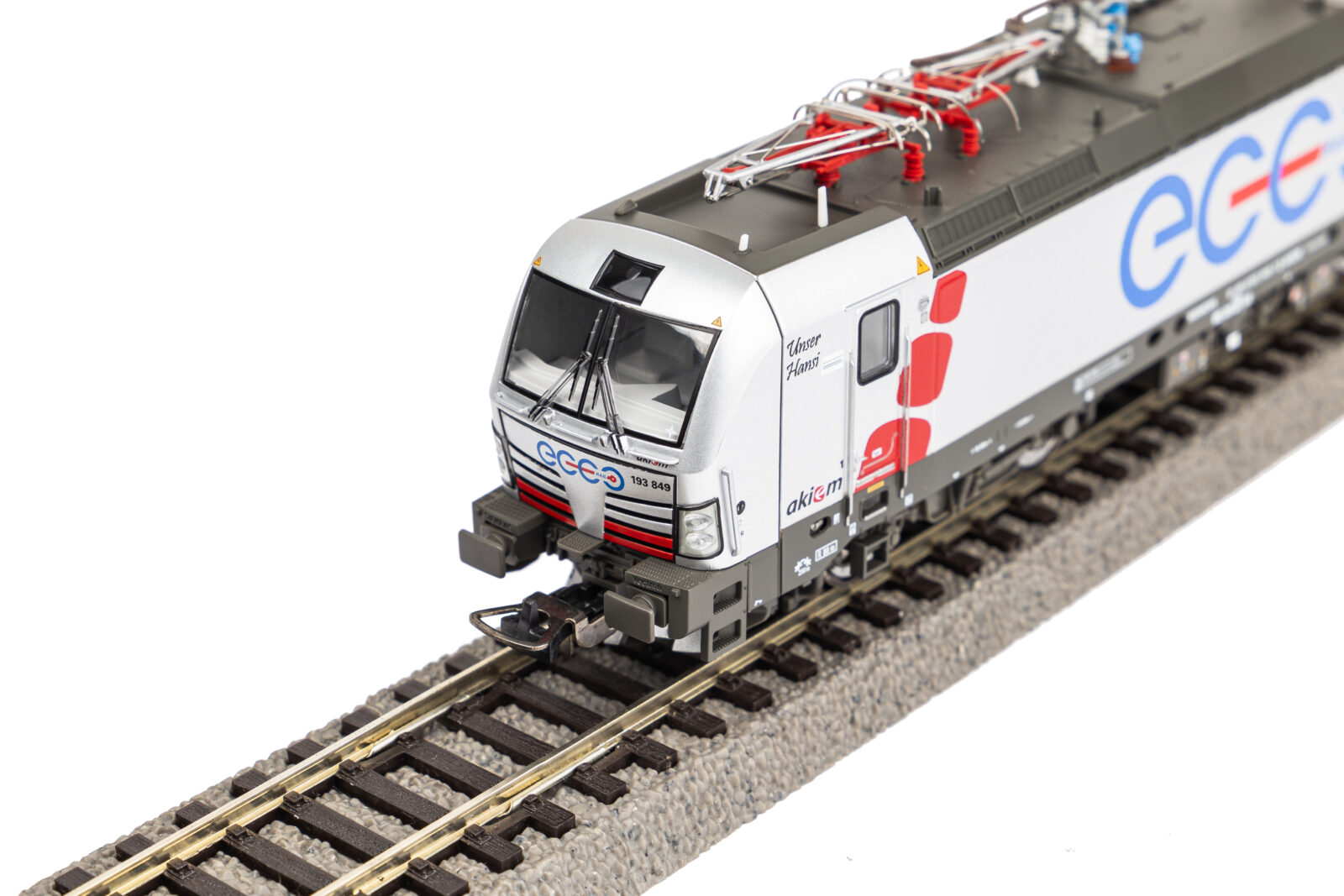 Locomotiva Elettrica Vectron BR 193 Ecco-Rail VI Scala H0 DS Modellismo Locomotiva Elettrica Vectron BR 193 scala H0