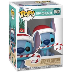 Funko POP Holiday Disney Stitch w/Candy Cane 1502