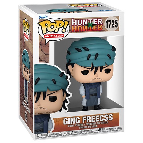 FUNKO POP Hunter x Hunter Ging Freecss 1725 DS Modellismo FUNKO POP Hunter x Hunter Ging Freecss 1725