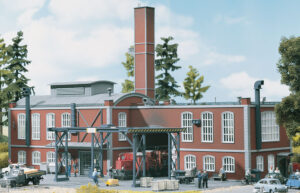 Officina riparazione locomotive scala H0