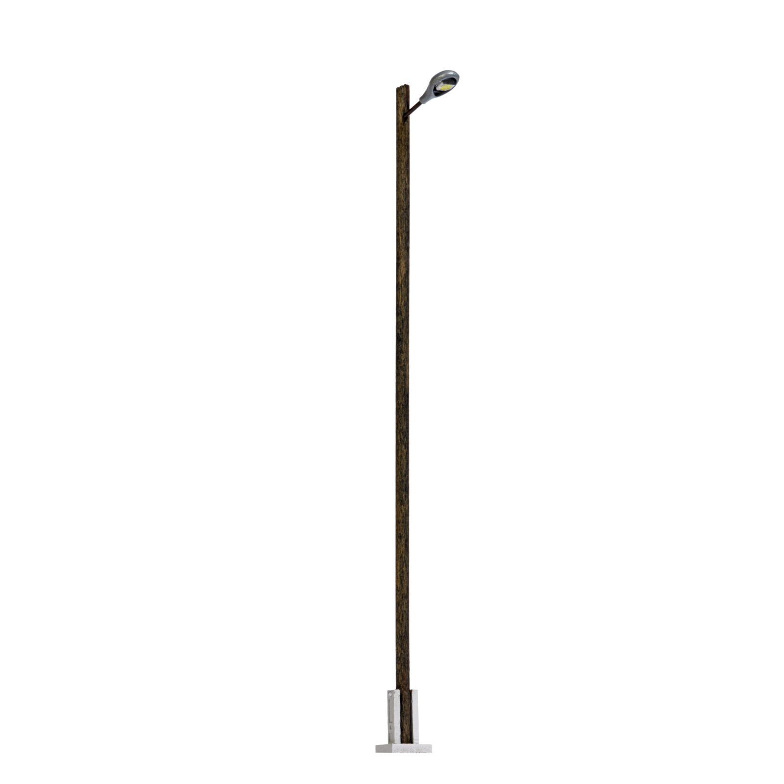 Lampada da Stazione Ovale - Luce Bianca Scala H0 DS Modellismo Lampada da Stazione Ovale Luce scala H0