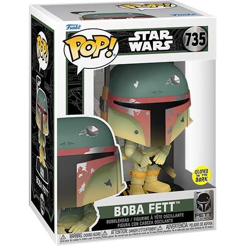 Funko POP Star Wars Fett Legacy Boba Fett Glow 735 DS Modellismo Funko POP Star Wars Fett Legacy Boba Fett Glow 735