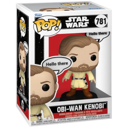 Funko POP Star Wars Revenge of the Sith Obi-Wan Kenobi 781 DS Modellismo Funko POP Star Wars Revenge of the Sith Obi-Wan Kenobi 781