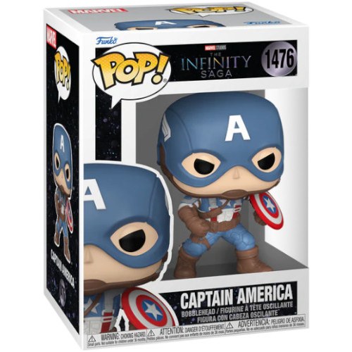 Funko POP Marvel The Infinity Saga Captain America 1476 DS Modellismo Funko POP Marvel The Infinity Saga Captain America 1476