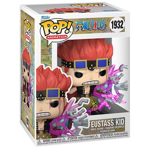 FUNKO POP One Piece Eustass Kid w/Awakening 1932 DS Modellismo FUNKO POP One Piece Eustass Kid w/Awakening 1932
