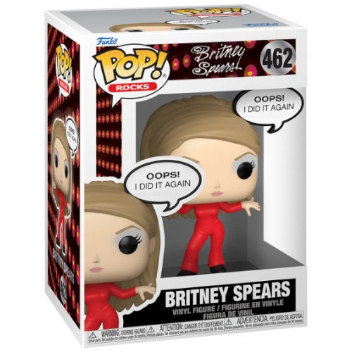 Funko POP Rocks Britney Spears (Oops!... I Did It Again) 462 DS Modellismo Funko POP Rocks Britney Spears (Oops!... I Did It Again) 462