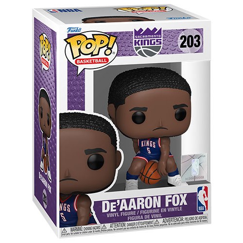 FUNKO POP NBA Sacramento Kings De'Aaron Fox (City) 203 DS Modellismo FUNKO POP NBA Sacramento Kings De'Aaron Fox (City) 203