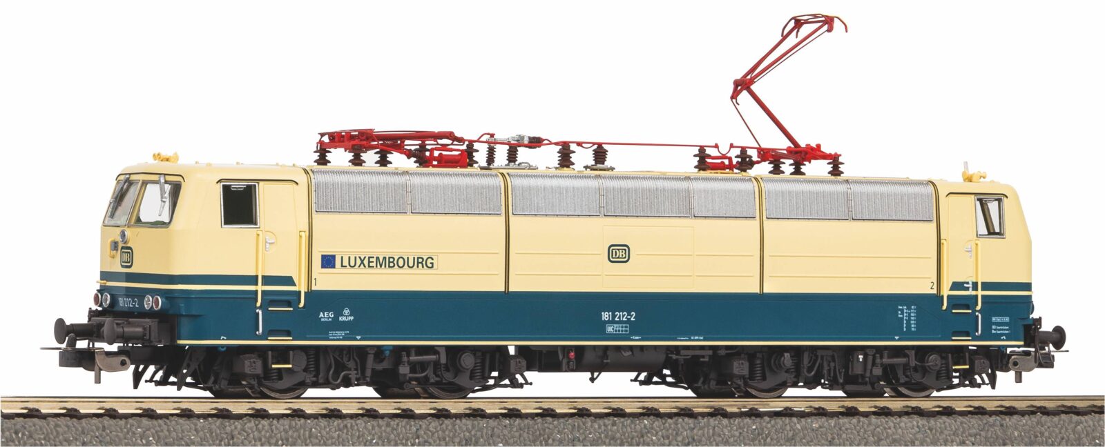 Locomotiva Elettrica / Sound BR 181.2 "Luxembourg" DB Epoca IV Scala H0 DS Modellismo Locomotiva Elettrica / Sound BR scala H0