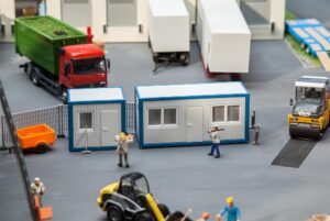 Container uffici scala H0 Faller
