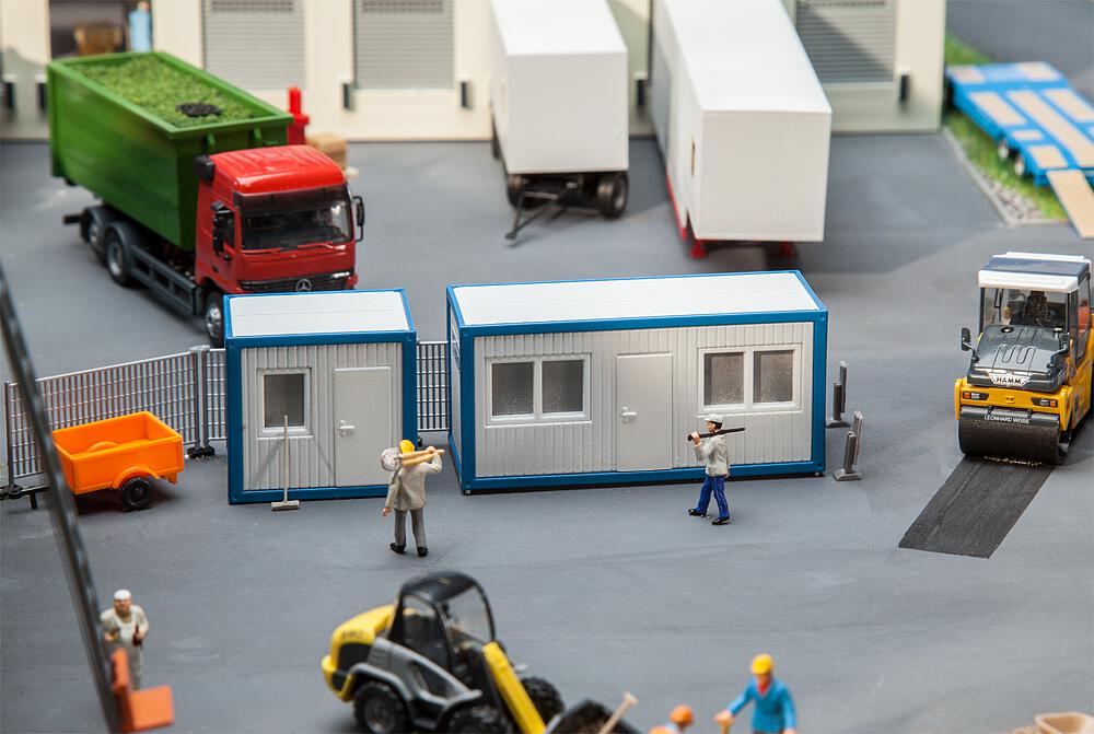 Container uffici Scala H0 DS Modellismo Container uffici scala H0 Faller