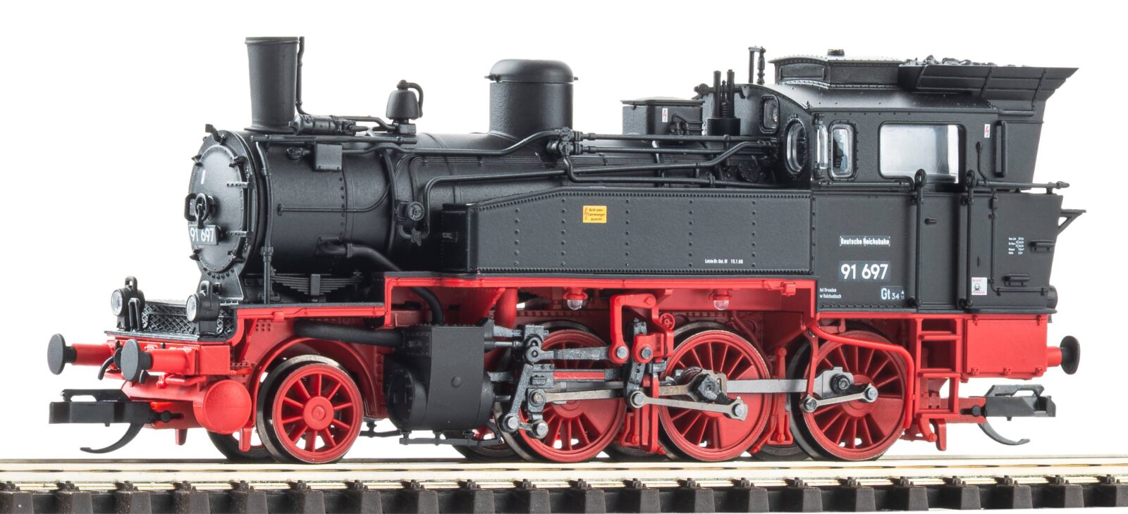 Locomotiva a Vapore BR 91.3 DR Epoca III Scala TT DS Modellismo Locomotiva a Vapore BR 91.3 DR scala TT