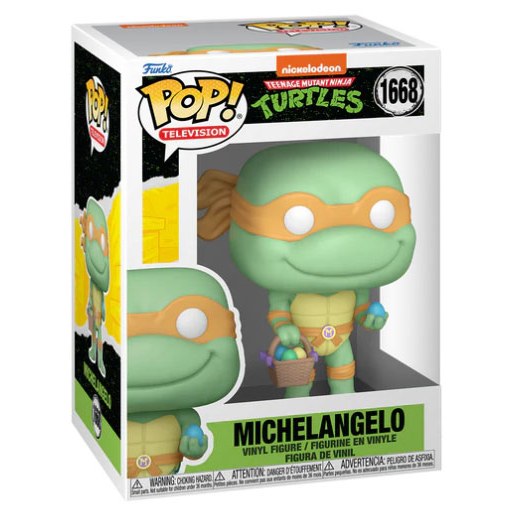 Funko POP Tmnt Turtles Michelangelo (Easter) 1668 DS Modellismo Funko POP Tmnt Turtles Michelangelo (Easter) 1668