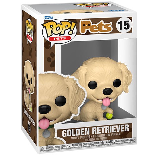 FUNKO POP Pets Golden Retriever 15 DS Modellismo FUNKO POP Pets Golden Retriever 15