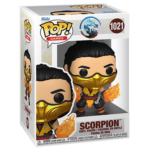 Funko POP Mortal Kombat 1 Scorpion 1021 DS Modellismo Funko POP Mortal Kombat 1 Scorpion 1021
