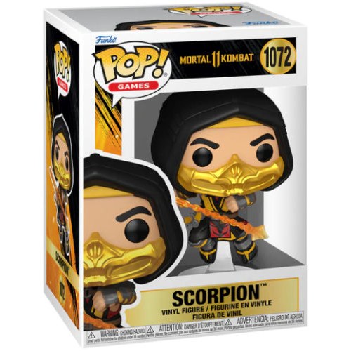Funko POP Mortal Kombat 11 Scorpion (Fatality) 1072 DS Modellismo Funko POP Mortal Kombat 11 Scorpion (Fatality) 1072