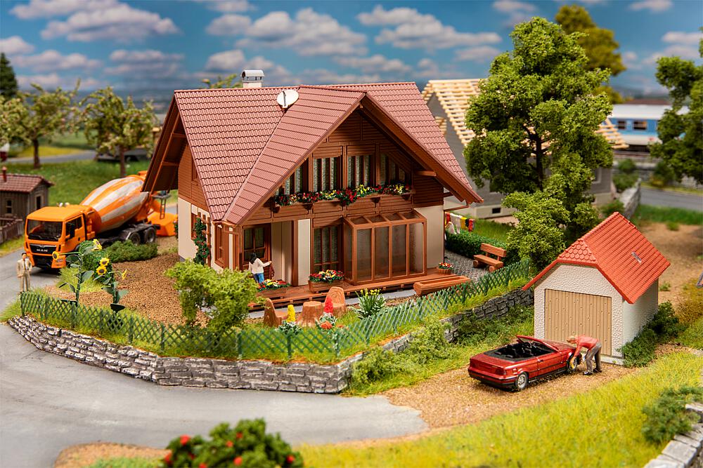 Casa rustica indipendente Scala H0 DS Modellismo Casa rustica indipendente scala H0 Faller