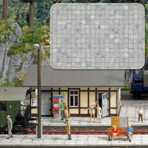 Lastre di pavimentazione scala 1:43 Busch