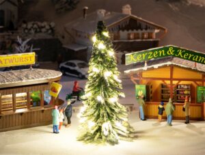 Albero di Natale illuminazione scala H0