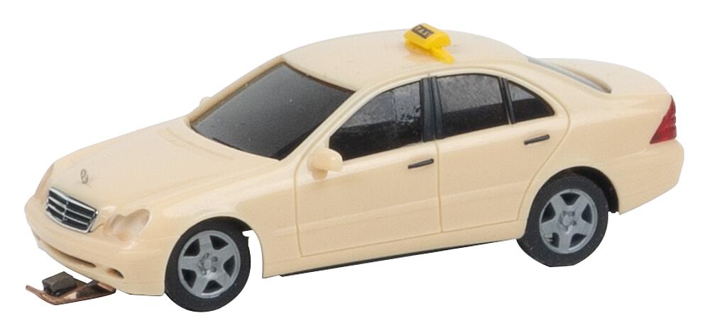 MB Classe C Taxi (HERPA) Scala H0 DS Modellismo MB Classe C Taxi (HERPA) scala H0 Faller