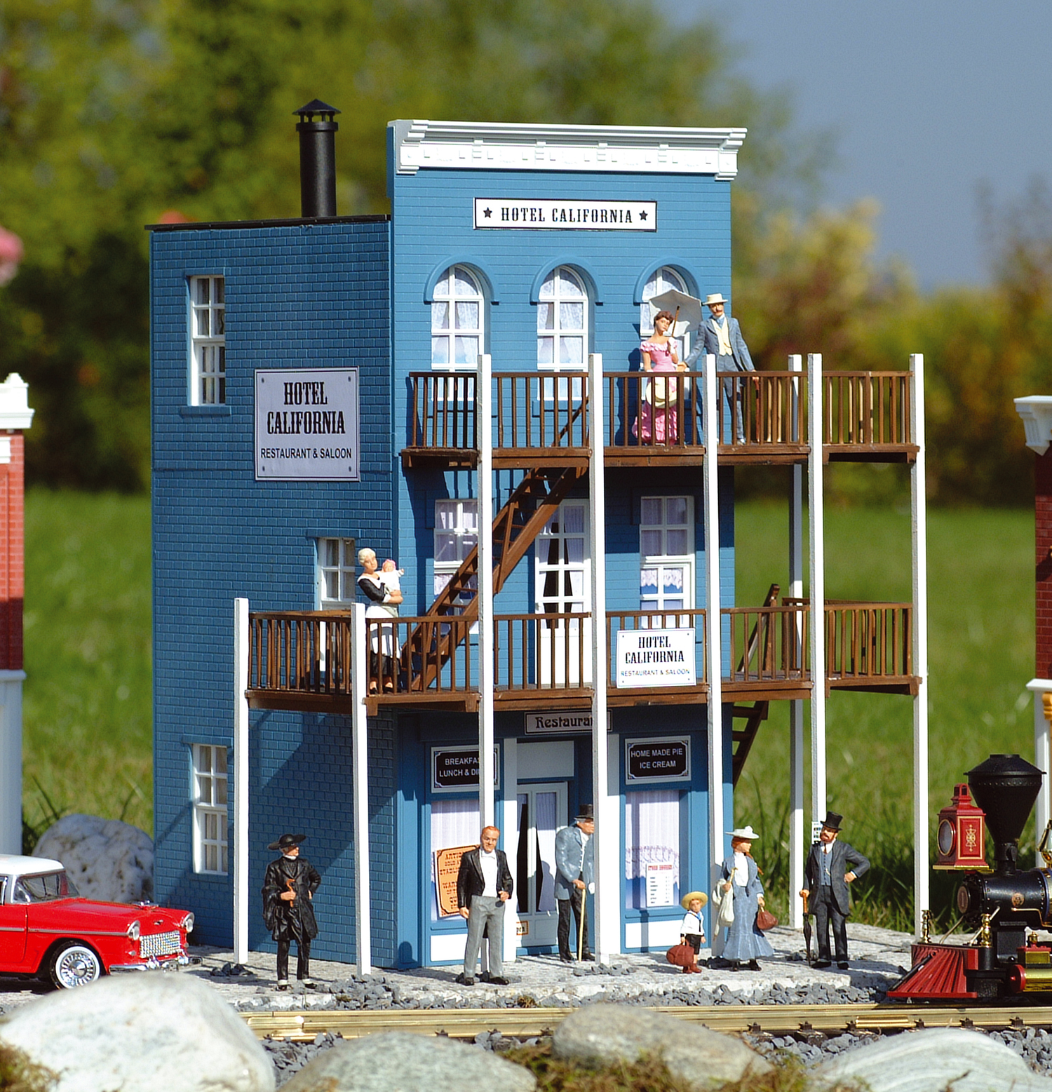 Hotel California Scala G DS Modellismo Hotel California scala G Piko