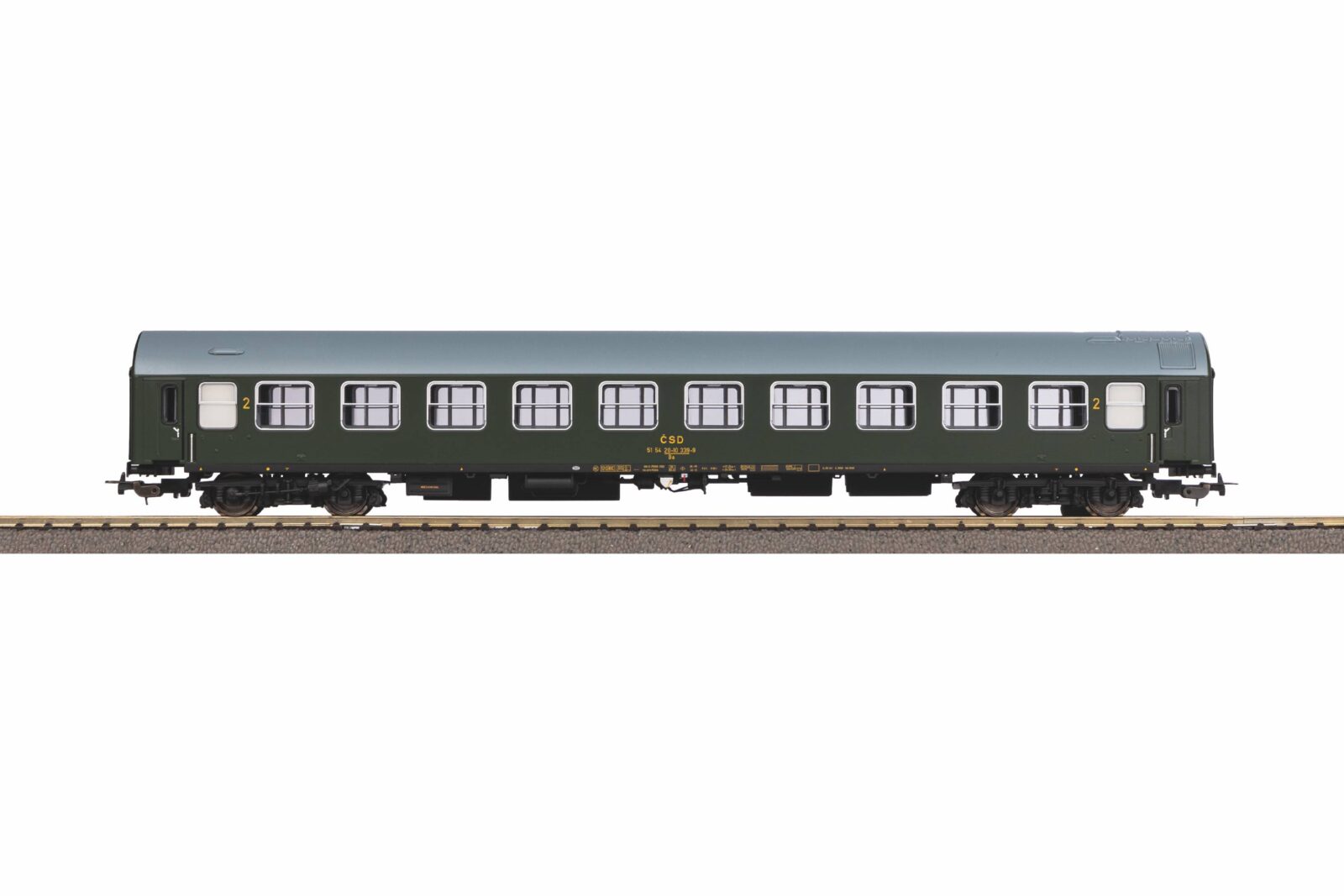 Carrozze passeggeri Y-Wagen 2a classe CSD Epoca IV Scala H0 DS Modellismo Carrozze passeggeri Y-Wagen 2a scala H0 - vista 2