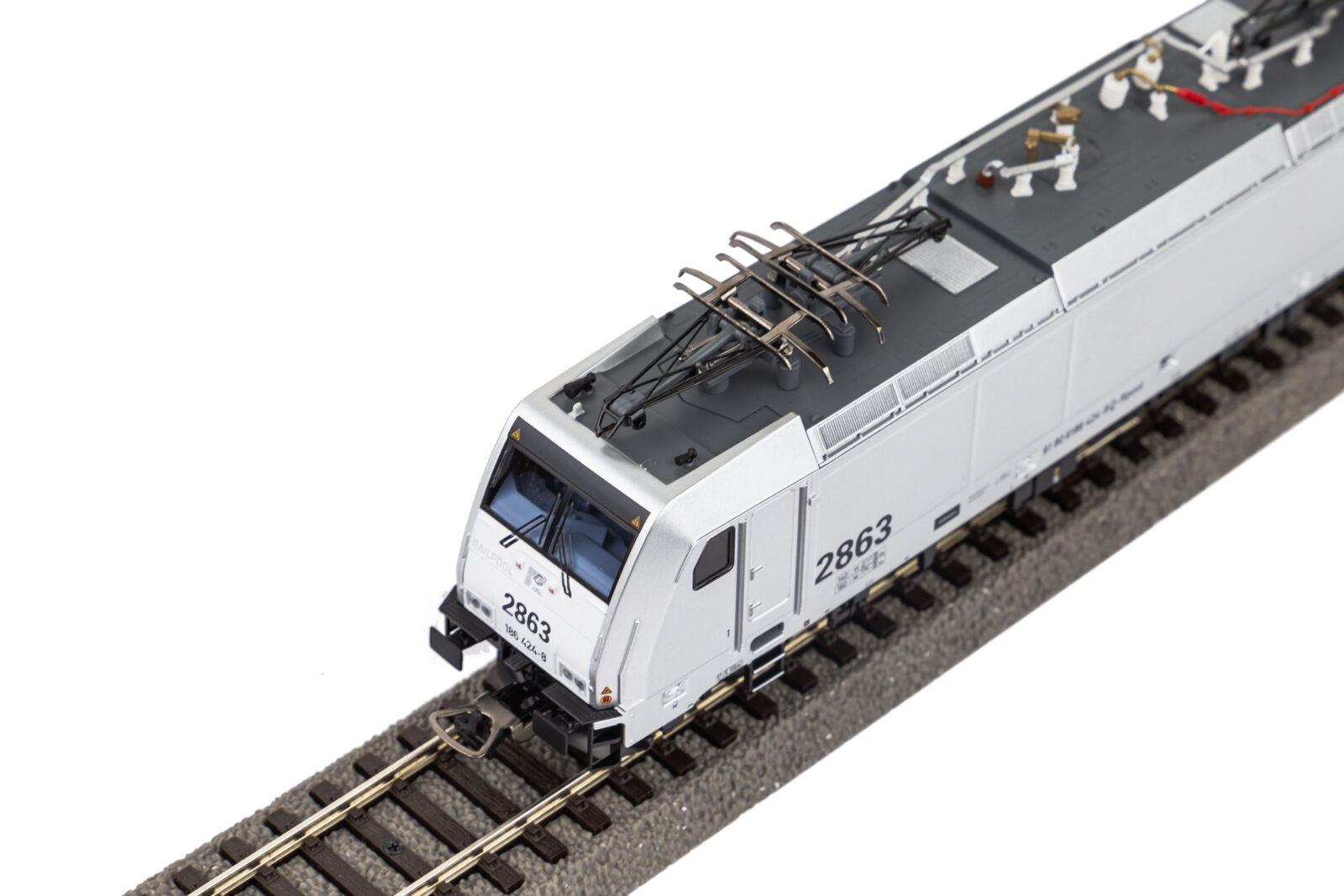 Locomotiva Elettrica / Sound BR 186 Railpool Epoca VI - Versione C.A. Scala H0 DS Modellismo Locomotiva Elettrica / Sound BR 186 scala H0