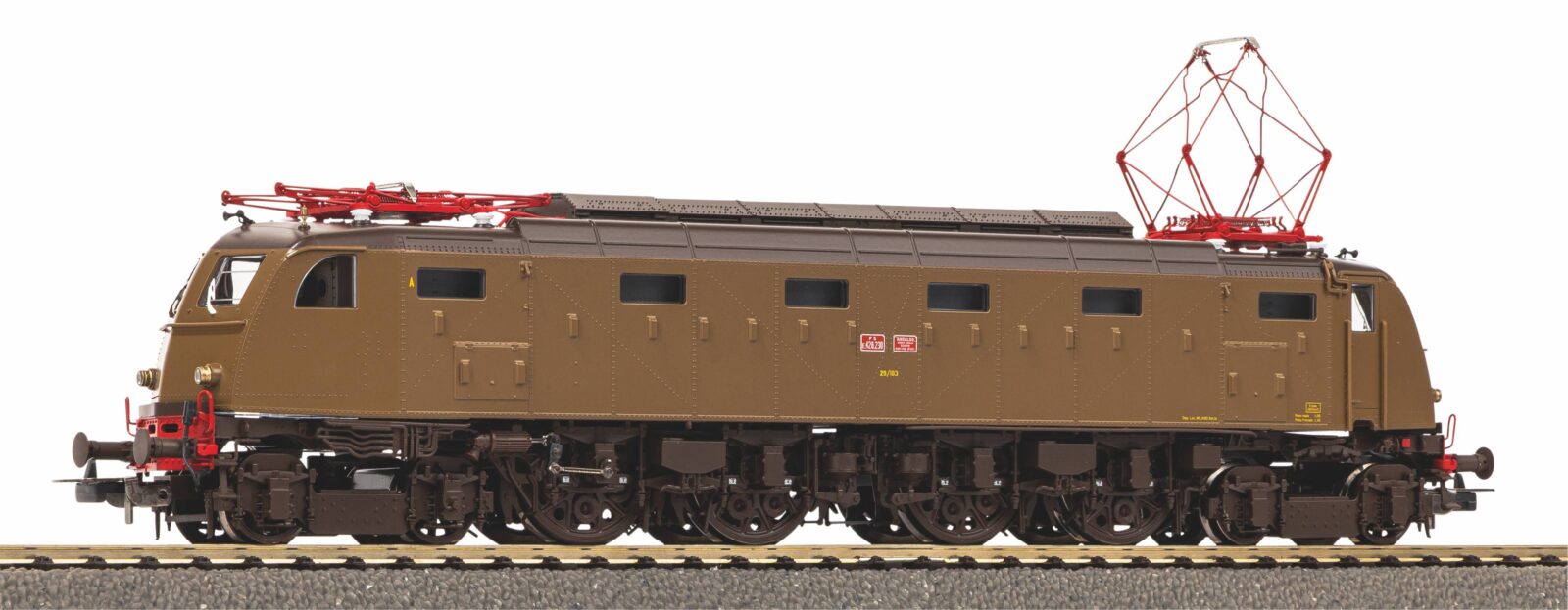 Locomotiva Elettrica E.428.230 Aerodinamica 3^ Serie FS Epoca III Scala H0 DS Modellismo Locomotiva Elettrica E.428.230 scala H0
