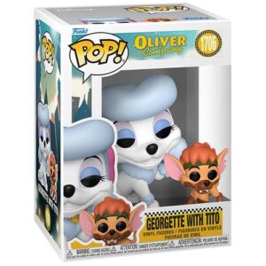 FUNKO POP Oliver & Company Georgette w/Tito 1706