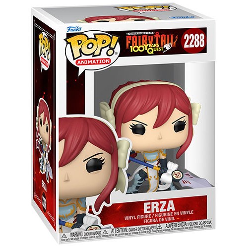FUNKO POP Fairy Tail: 100 Years Quest Erza 2288 DS Modellismo FUNKO POP Fairy Tail: 100 Years Quest Erza 2288