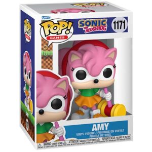 FUNKO POP Sonic the Hedgehog Amy Rose w/Hammer w/Chase 1171