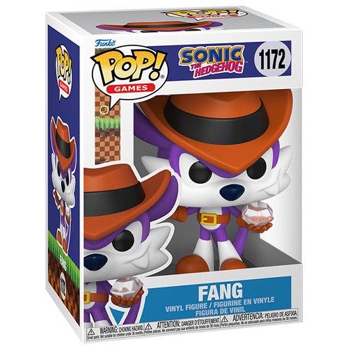 FUNKO POP Sonic the Hedgehog Fang the Hunter 1172 DS Modellismo FUNKO POP Sonic the Hedgehog Fang the Hunter 1172