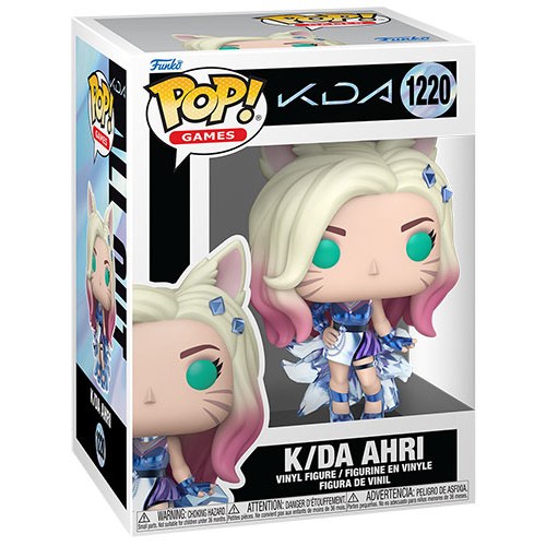 FUNKO POP League of Legends K/DA Ahri 1220 DS Modellismo FUNKO POP League of Legends K/DA Ahri 1220