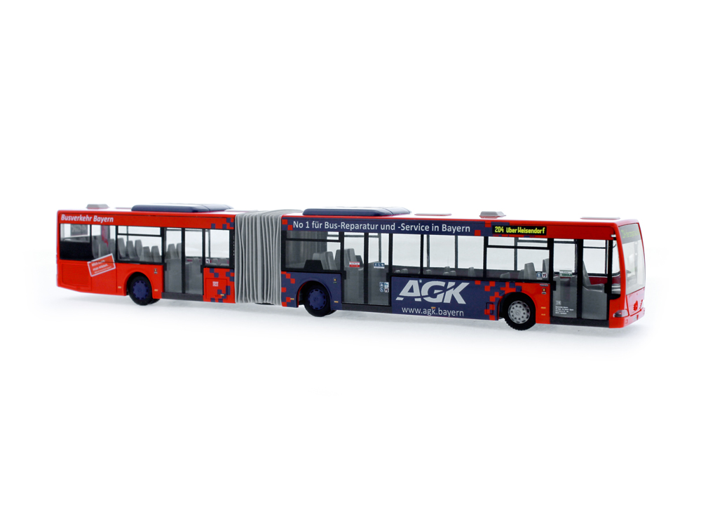 Mercedes-Benz Citaro G Busverkehr Bayern Scala H0 DS Modellismo Mercedes-Benz Citaro G Busverkehr scala H0