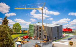 Gru da cantiere scala H0 Faller