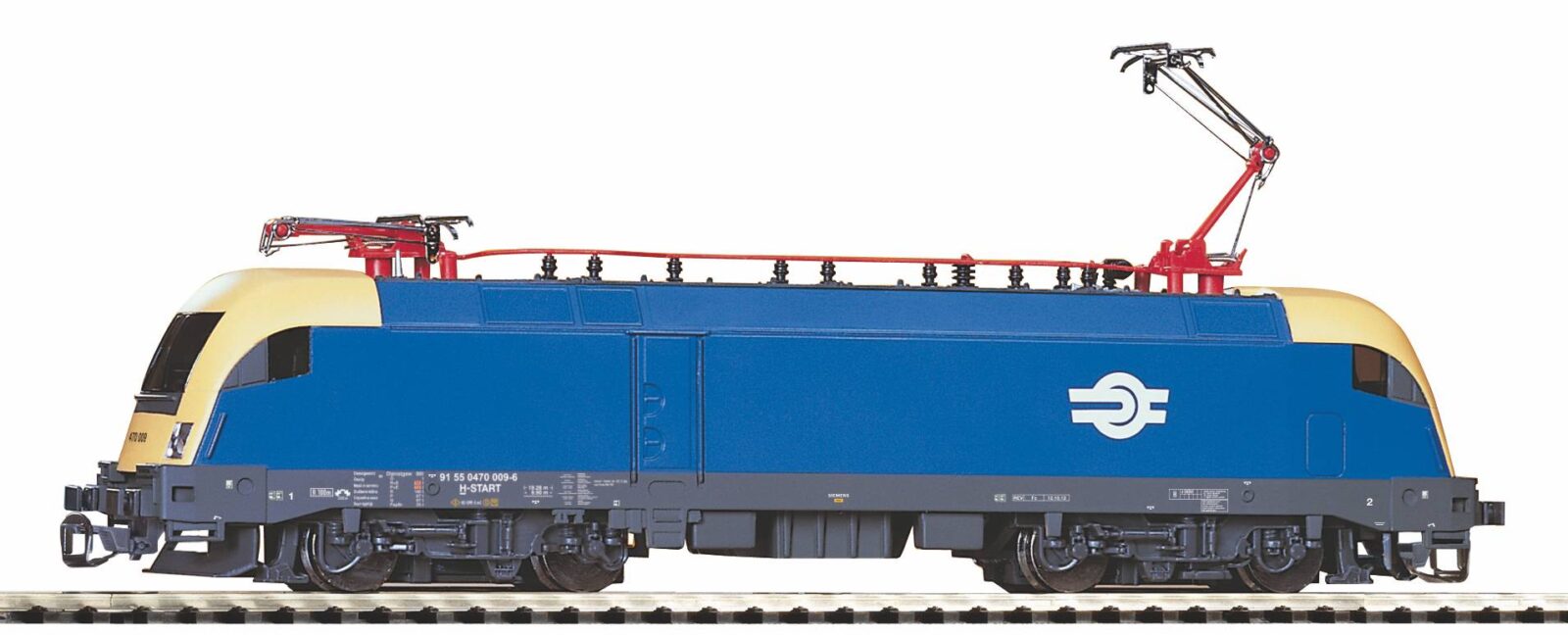 Locomotiva Elettrica Taurus MAV Start VI + DSS 8pol. Scala TT DS Modellismo Locomotiva Elettrica Taurus MAV scala TT
