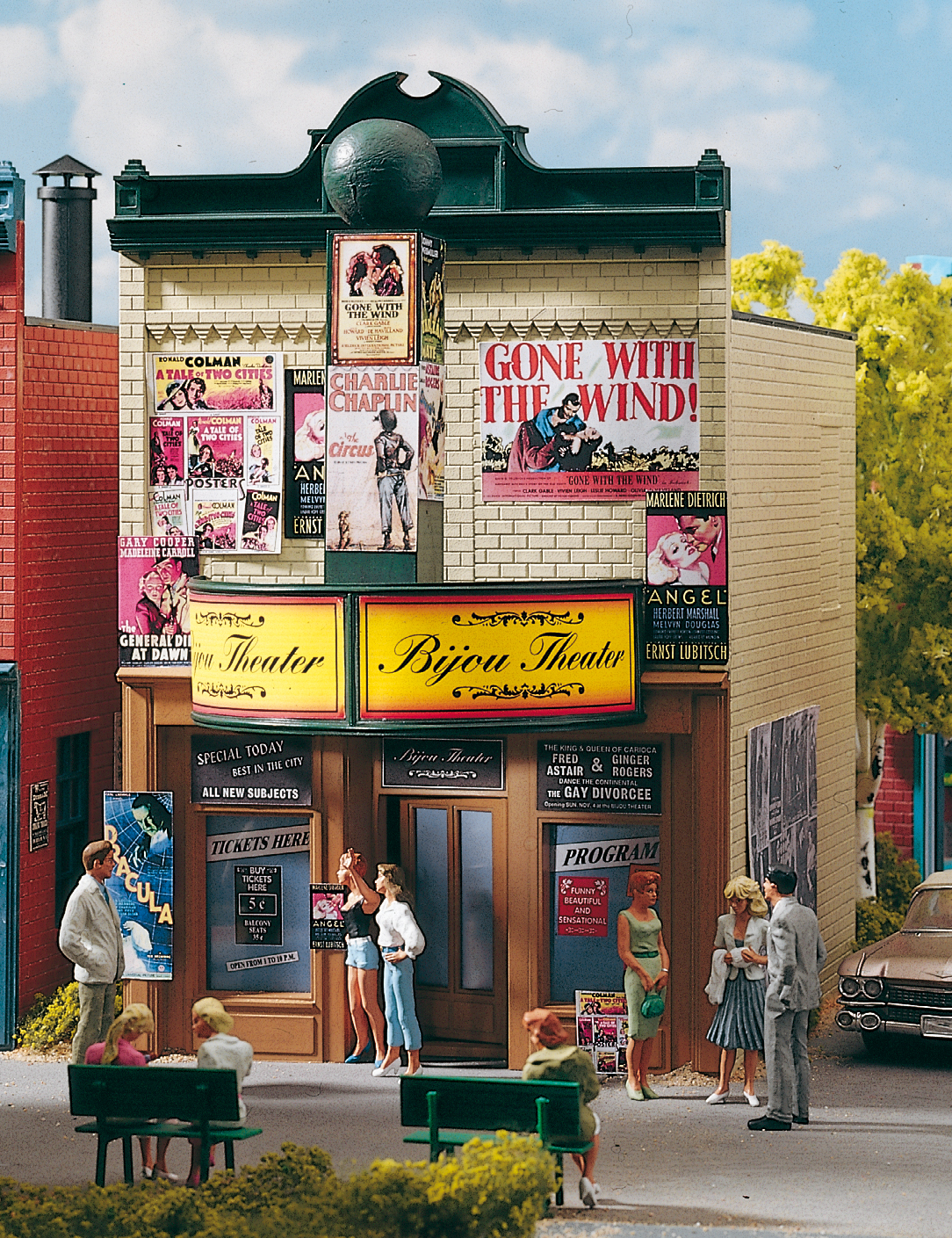 Cinema Bijou Theatre Scala G DS Modellismo Cinema Bijou Theatre scala G Piko