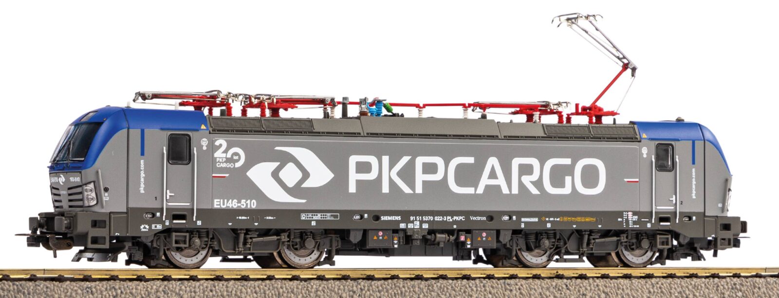 Locomotiva elettrica / Sound EU46 Vectron PKP Cargo Epoca VI Scala H0 DS Modellismo Locomotiva elettrica / Sound EU46 scala H0
