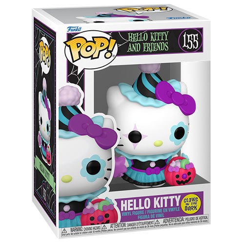 FUNKO POP Hello Kitty Spooky GLOW w/Chase 155 DS Modellismo FUNKO POP Hello Kitty Spooky GLOW w/Chase 155