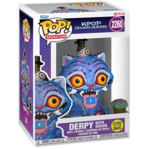 FUNKO POP KPop Demon Hunters Derpy w/Sussie GLOW 2260