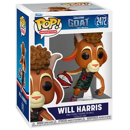 Funko POP Goat Will Harris 2472 DS Modellismo Funko POP Goat Will Harris 2472