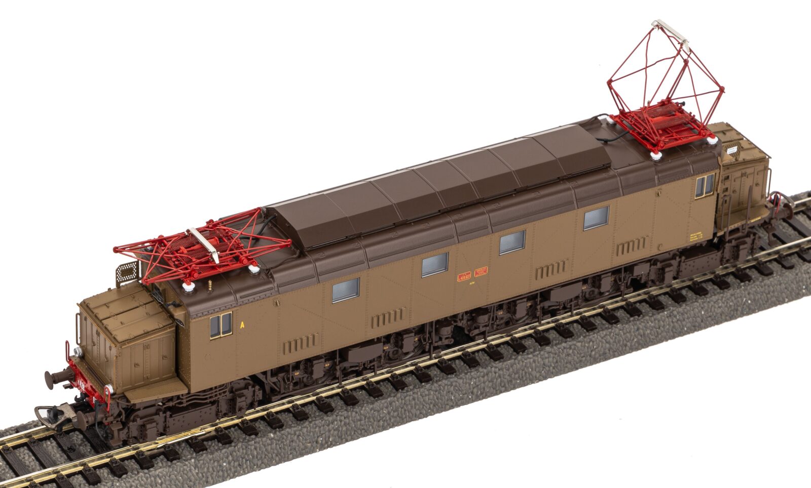 Locomotiva Elettrica E.428.037 FS di Prima Serie con Prese d'Aria Basse (Esclusiva eMMemodels) Scala H0 DS Modellismo Locomotiva Elettrica E.428.037 FS scala H0